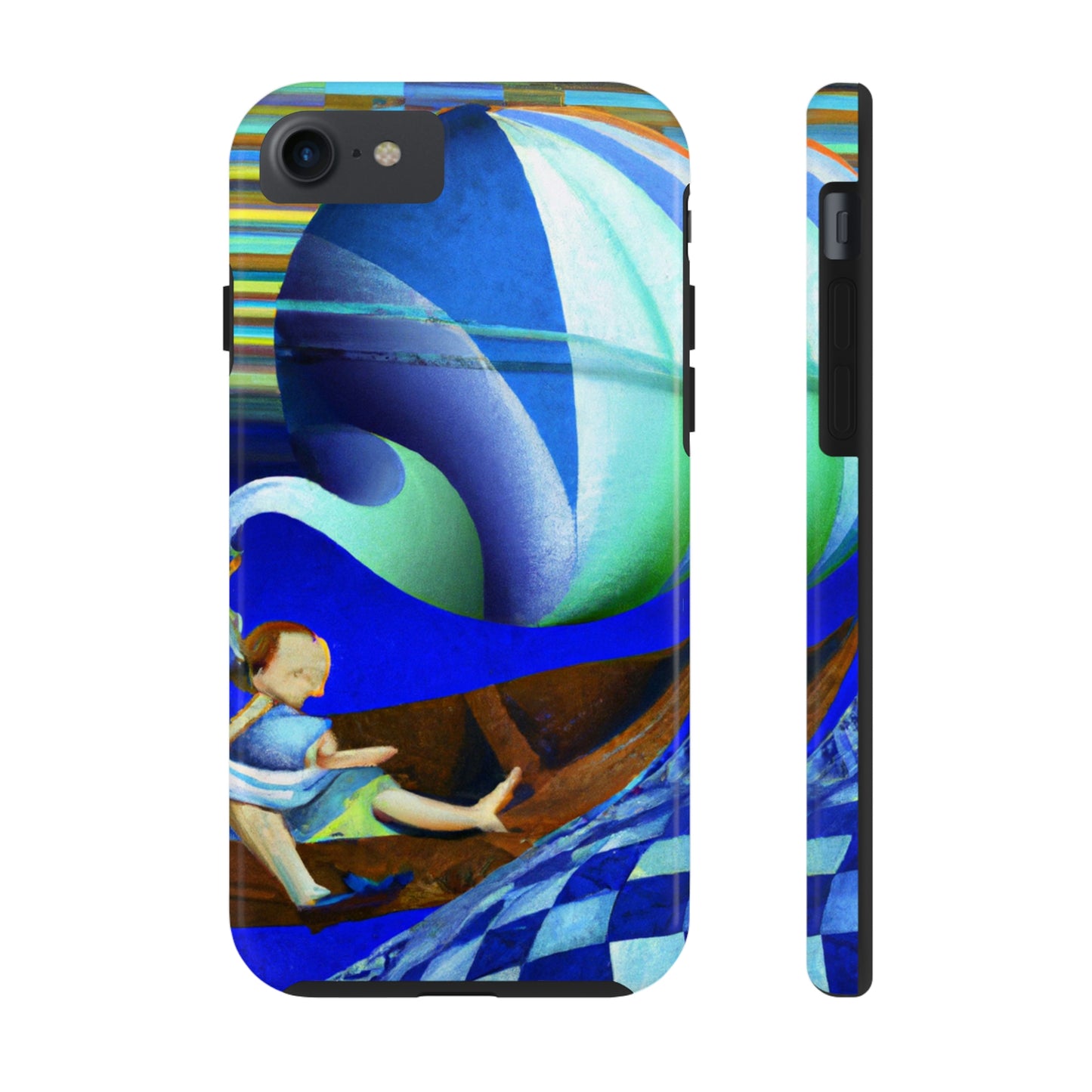 "Drifting: A Father and Son's Voyage Through Life" - The Alien Tough Phone Cases