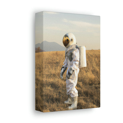 "Die Heimreise eines gestrandeten Astronauten" - The Alien Canva