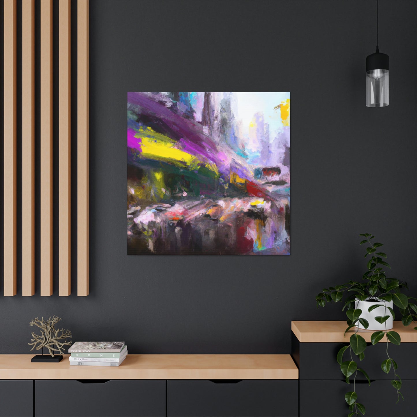 "The Sound of the City" - Canvas