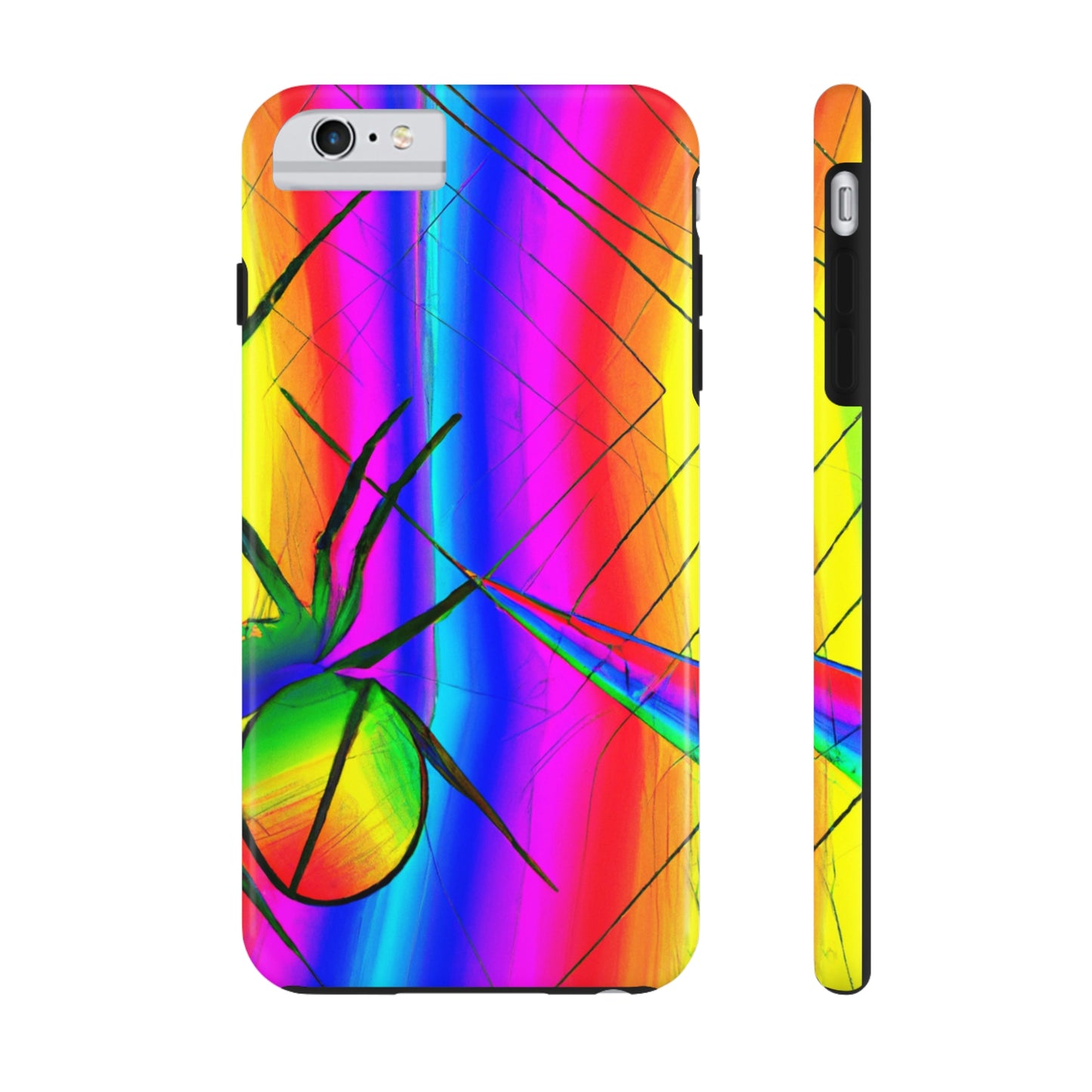 "A Spinnerette's Prismatic Web" - The Alien Tough Phone Cases