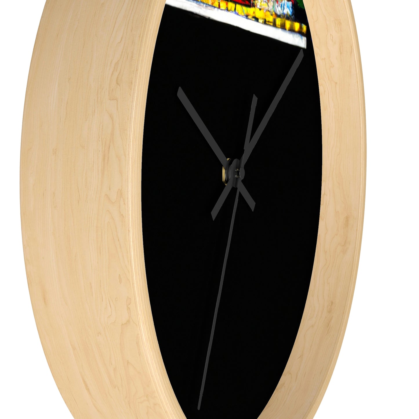 "Abandoned Illumination: A Haunted Carnival". - The Alien Wall Clock