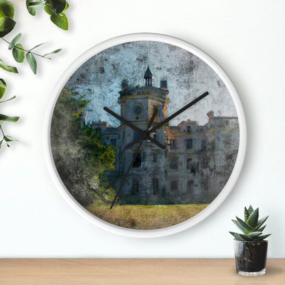 "The Forgotten Castle: A Faded Remembrance" - The Alien Wall Clock