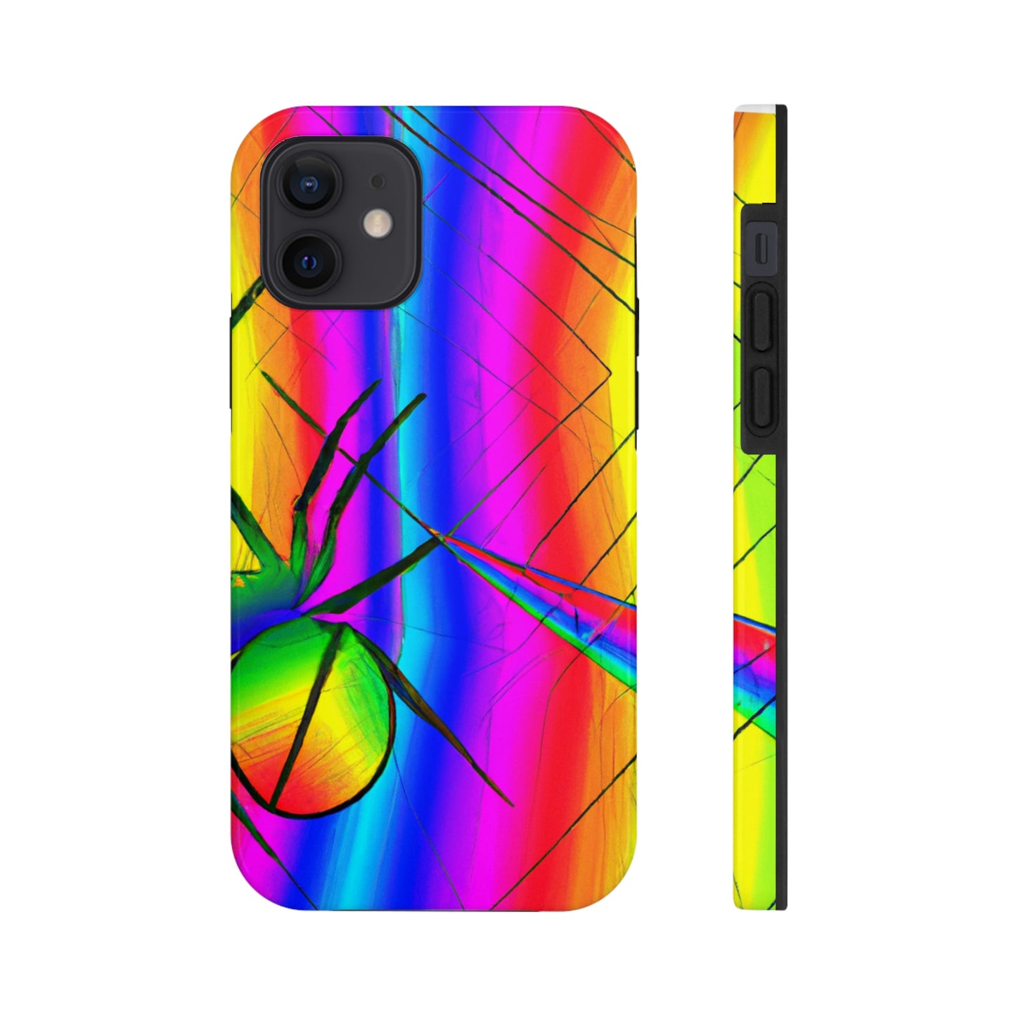 "A Spinnerette's Prismatic Web" - The Alien Tough Phone Cases