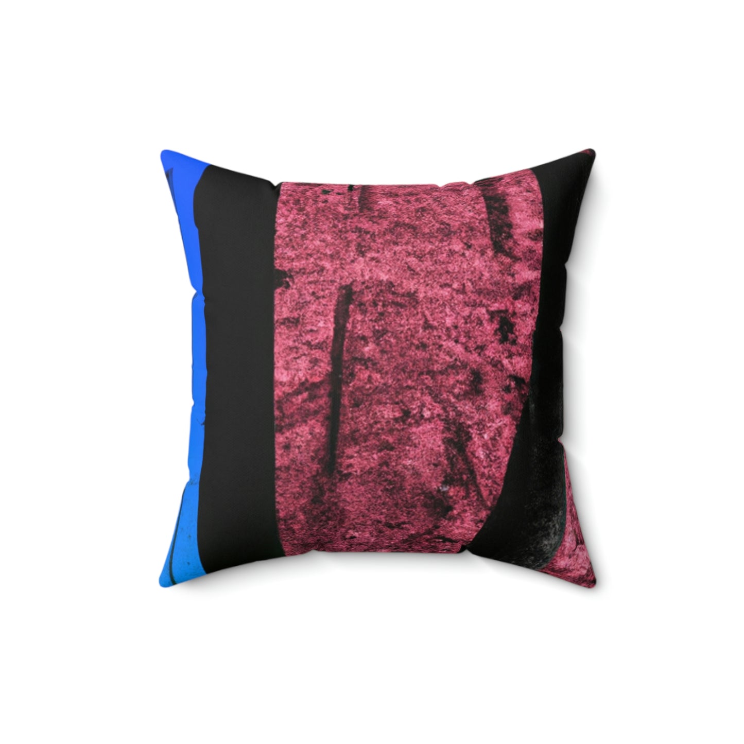 The Enigmatic Door of the Forest - The Alien Square Pillow