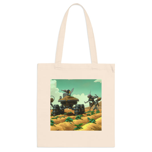 "Harvesting Hope: A Post-Apocalyptic Tale of Robot Farmers" - The Alien Tote Bag