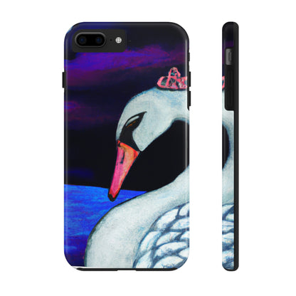 "A Swan's Lament: The Widwed Heavens" - Die Alien Tough Phone Cases