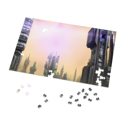 "Lost in the Cosmic Mist" - The Alien Jigsaw Puzzle