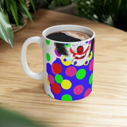 "Clowning Around in the Cold: A Winter Glove Story" - The Alien Ceramic Mug 11 oz