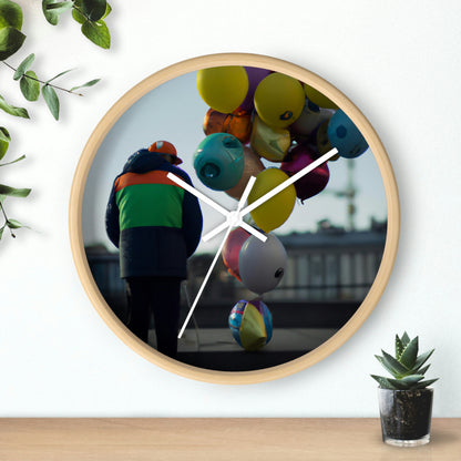 "Dreams of Flight" - The Alien Wall Clock