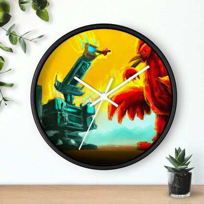 "The Mechanical Menace of the Fire-Breathing Chicken" - The Alien Wall Clock