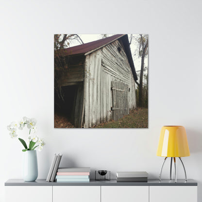 "Mysteries of the Antiquated Barn" - The Alien Canva