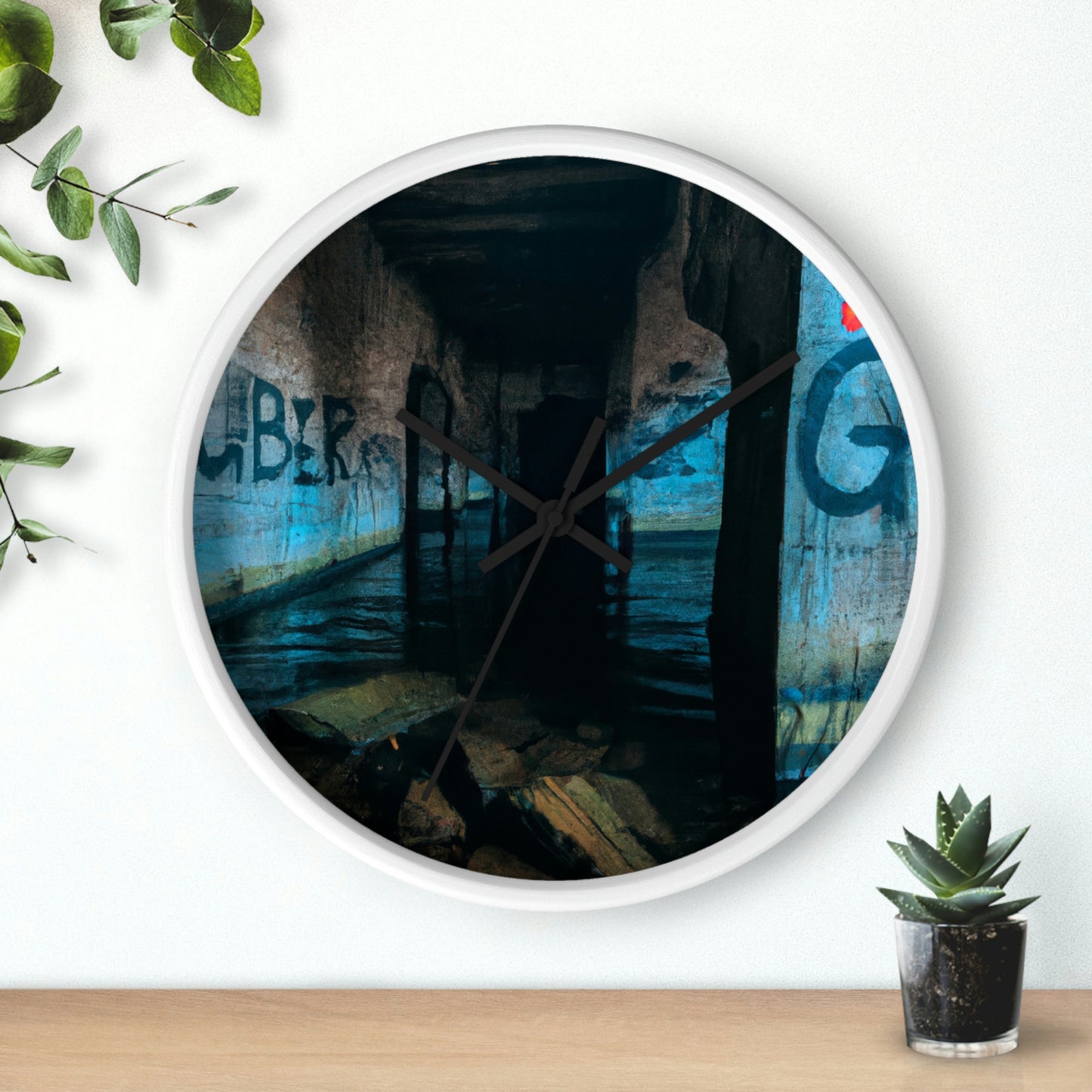 "Buceando las ruinas de la ciudad submarina perdida" - El reloj de pared alienígena