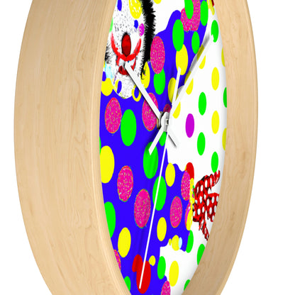 "Clowning Around in the Cold: A Winter Glove Story" - The Alien Wall Clock