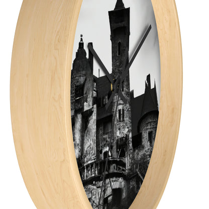 "Castle of Mystifying Secrets: A Haunted Adventure" - The Alien Wall Clock