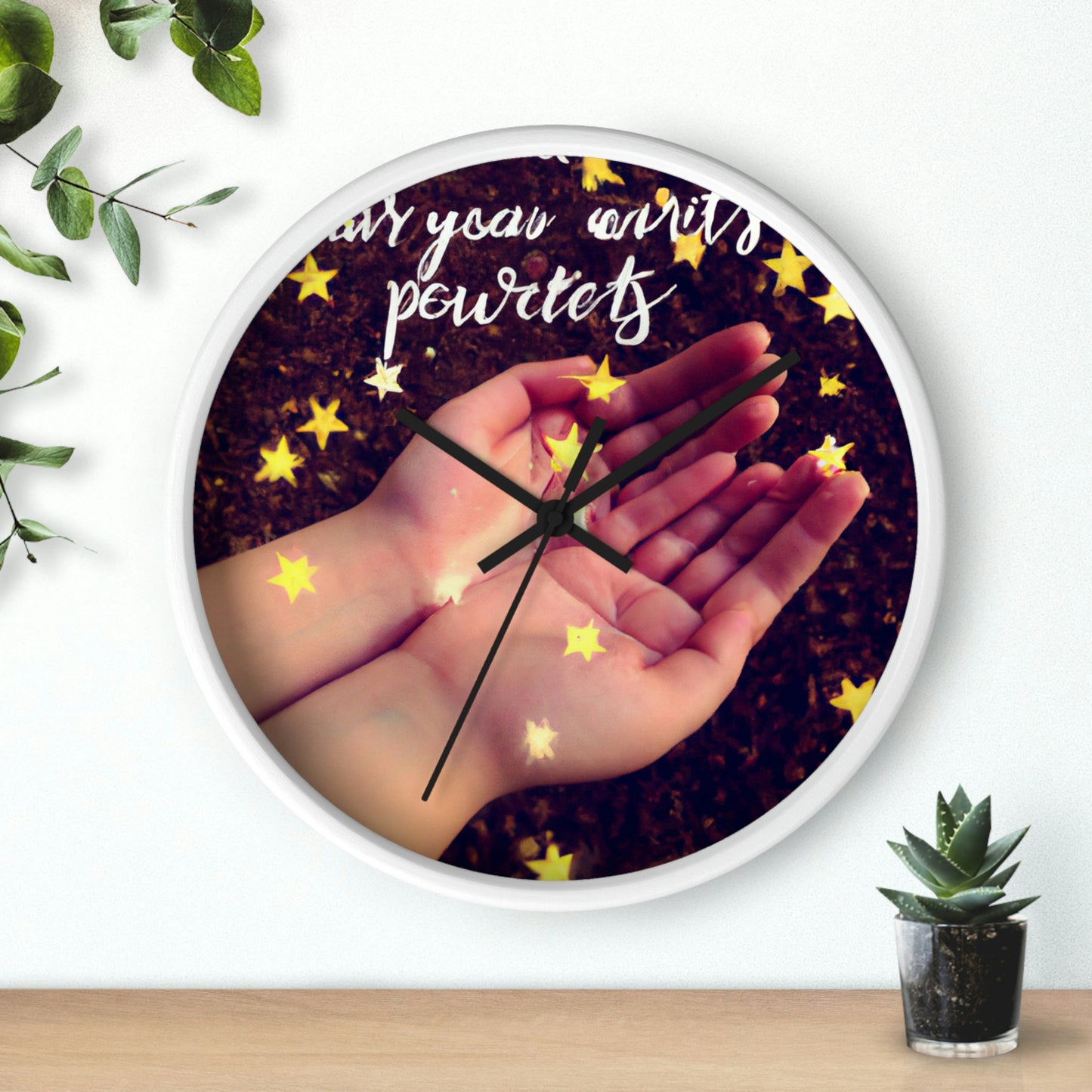 "A Starry Wish in My Pocket" - The Alien Wall Clock