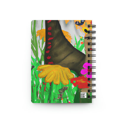 "Butterfly Ballet in the Wildflower Meadow" - The Alien Spiral Bound Journal