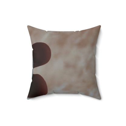 The Mystifying Choice - The Alien Square Pillow