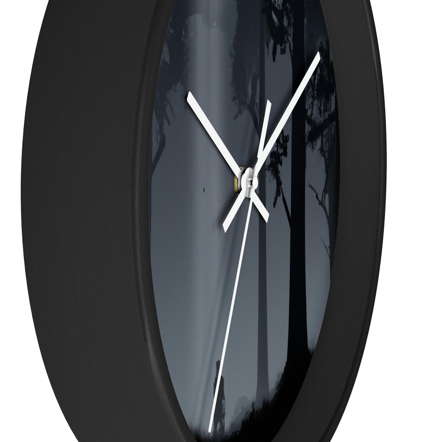 Lost in the Moonlight Forest. - The Alien Wall Clock