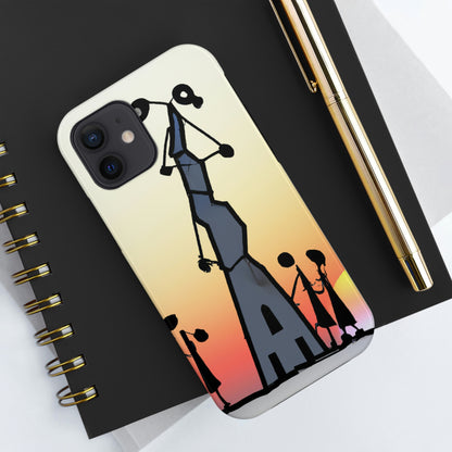 "Forgotten in the Sunset" - The Alien Tough Phone Cases