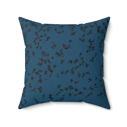 "The Glittering Flight" - The Alien Square Pillow