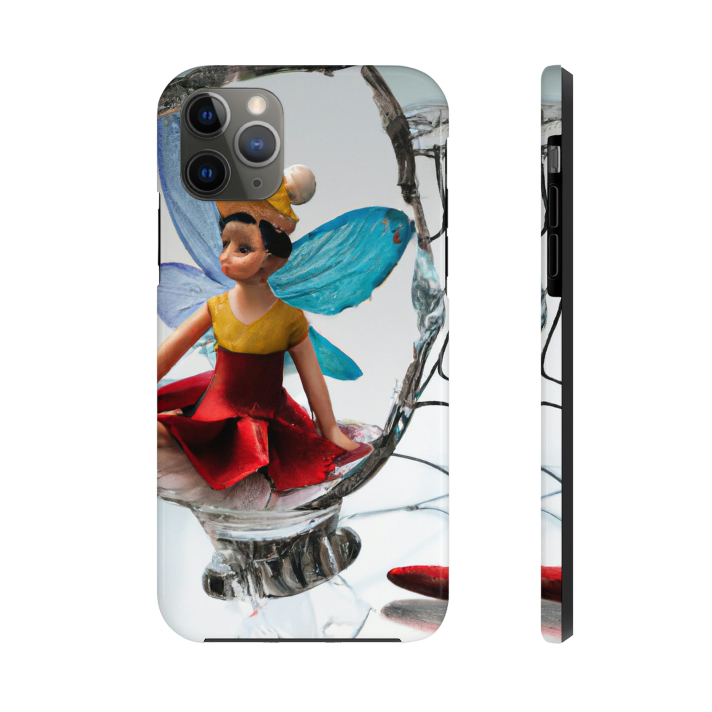 "Cursed Memories: The Broken Fairy's Plight" - The Alien Tough Phone Cases