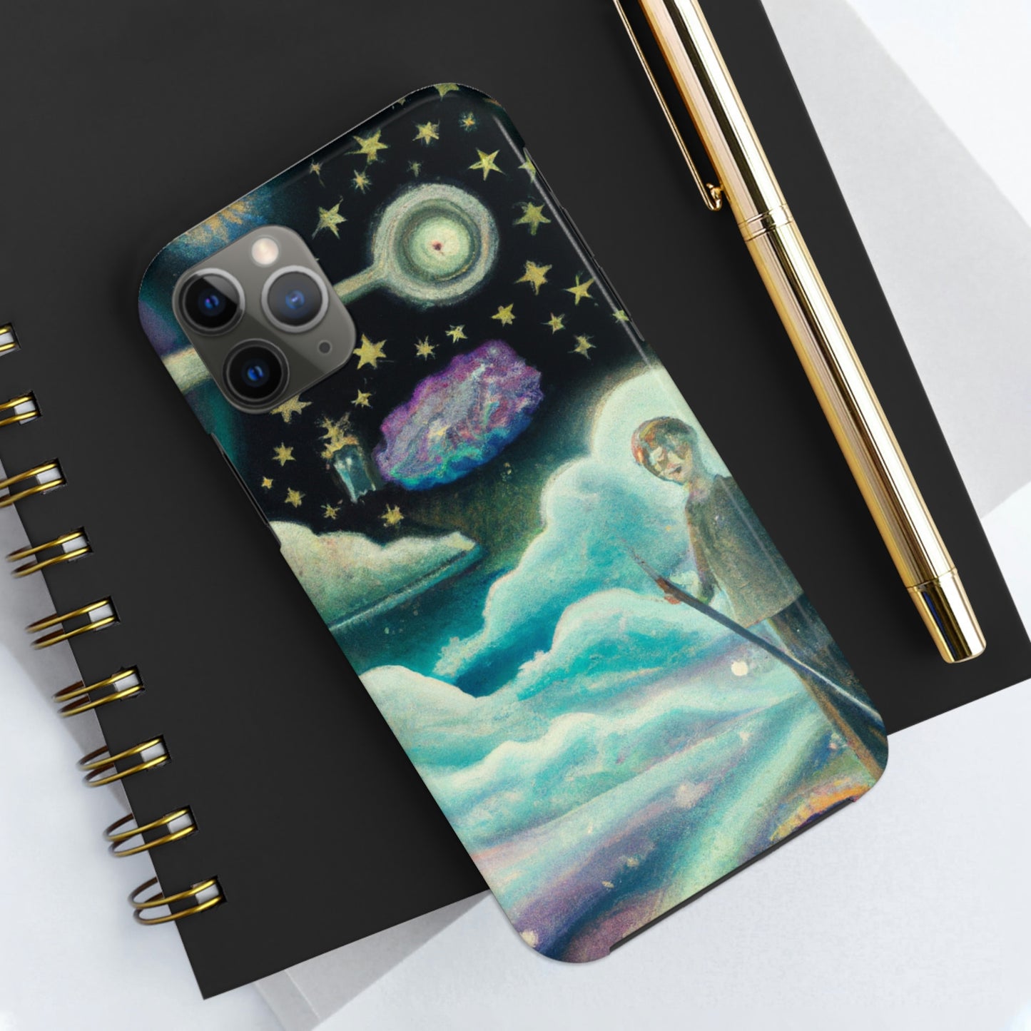 "A Sea of Diamonds in the Night" - The Alien Tough Phone Cases