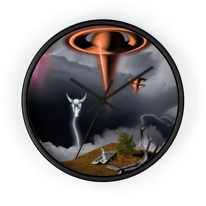 Invasion of the Storm Aliens - The Alien Wall Clock