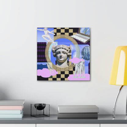 "A Fusion of Fine and Tech Art" - Canvas