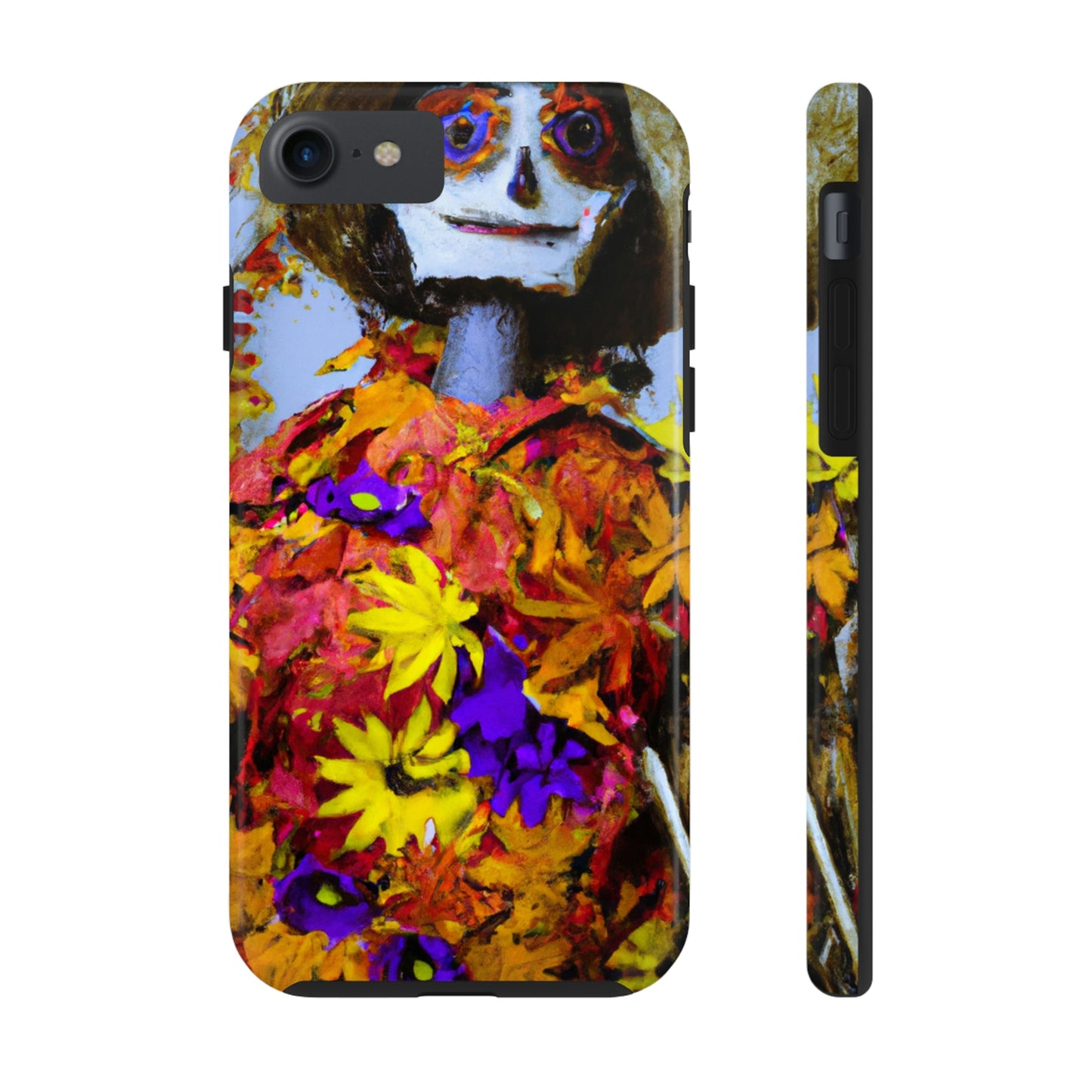 "Autumn Scarecrow Blues" - Die Alien Tough Phone Cases