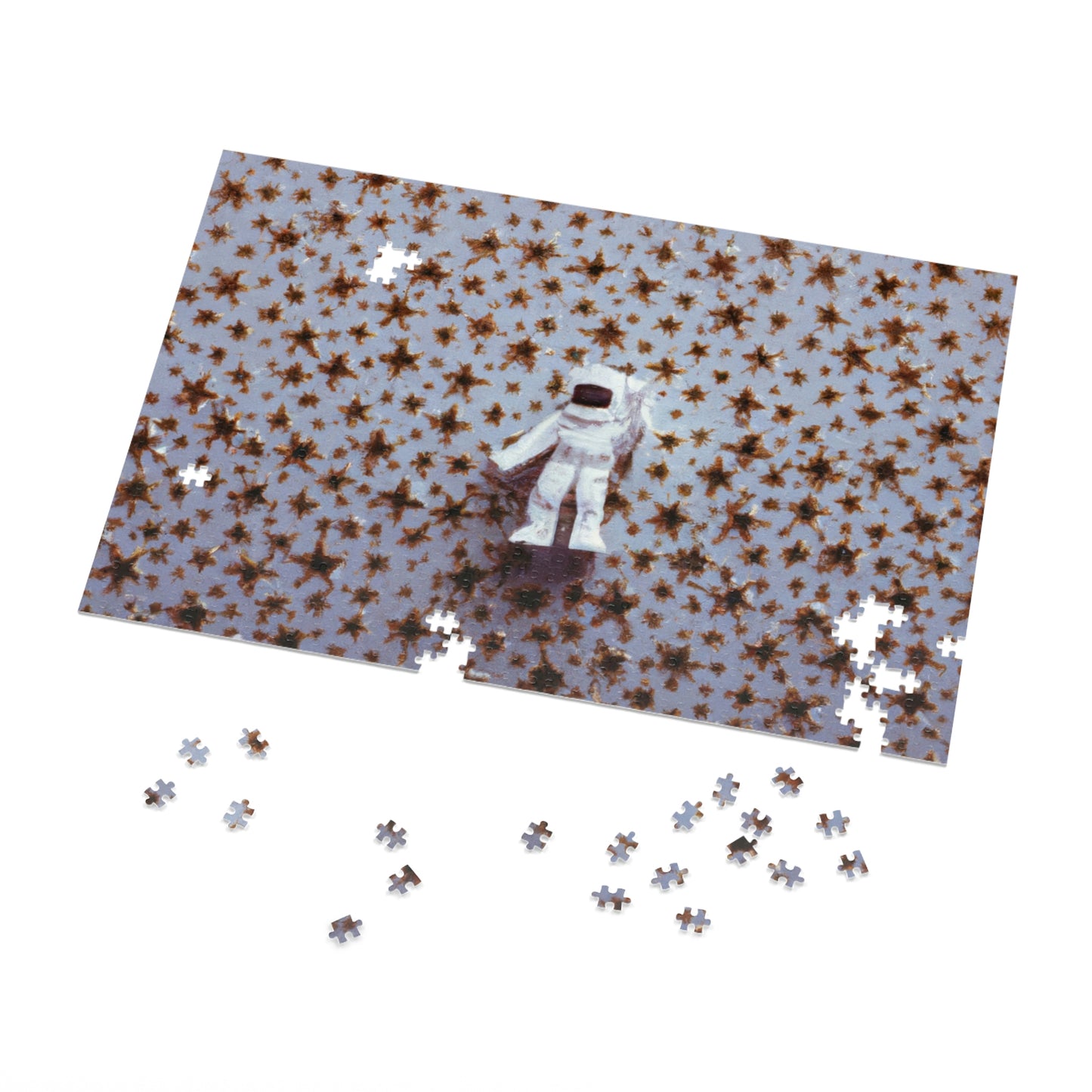 "A Small Adventurer Among Giant Stars" - The Alien Jigsaw Puzzle