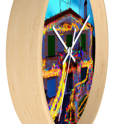 "Magical Illumination: A Summer Solstice Surprise" - The Alien Wall Clock