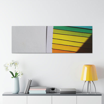 'The Colors of Joy: A Rainbow of Happiness' - Canvas