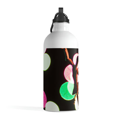 "Dancing in a Starry Shower". - The Alien Stainless Steel Water Bottle