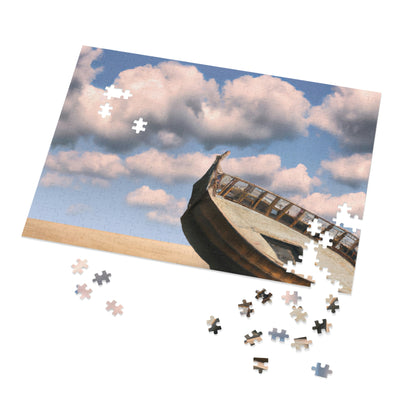 "A Boat Adrift: The Lost Legacy of the Sea." - The Alien Jigsaw Puzzle