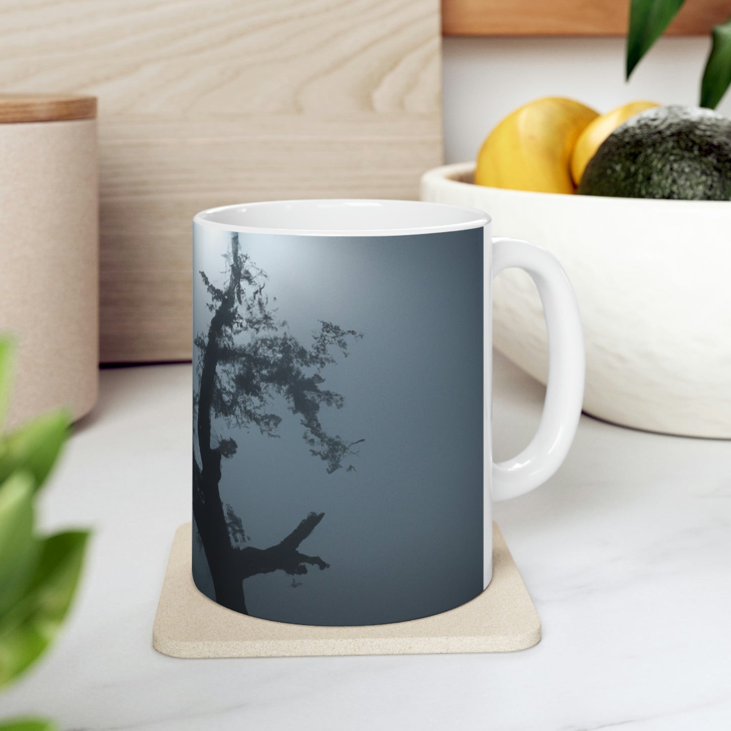 "A Shining Sentinel in the Mist” - The Alien Ceramic Mug 11 oz