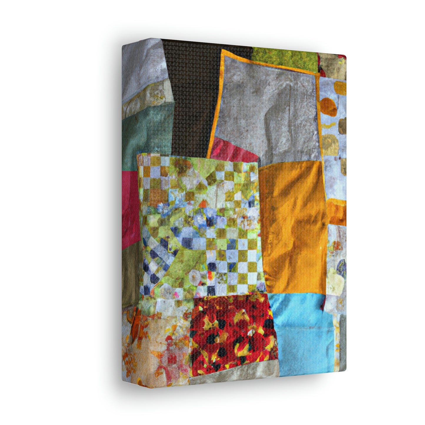 "Stitching Together a Scrap Quilt" - The Alien Canva