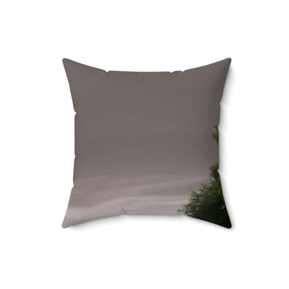 "The Wild Magic of Summer Storms" - The Alien Square Pillow