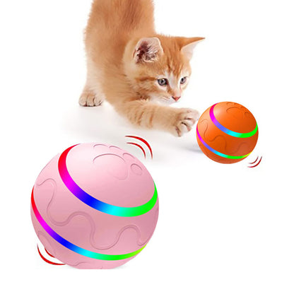 Pet Neue Katze Böse Ball Spielzeug Intelligente Ball USB Katze Spielzeug Selbst Rotierenden Ball Automatische Rotation Ball