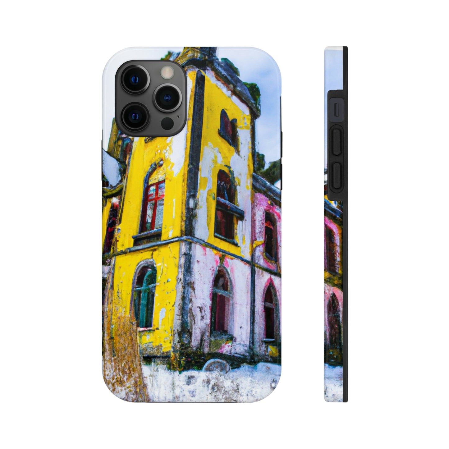 "Schloss aus Schnee und Schatten" - Die Alien Tough Phone Cases