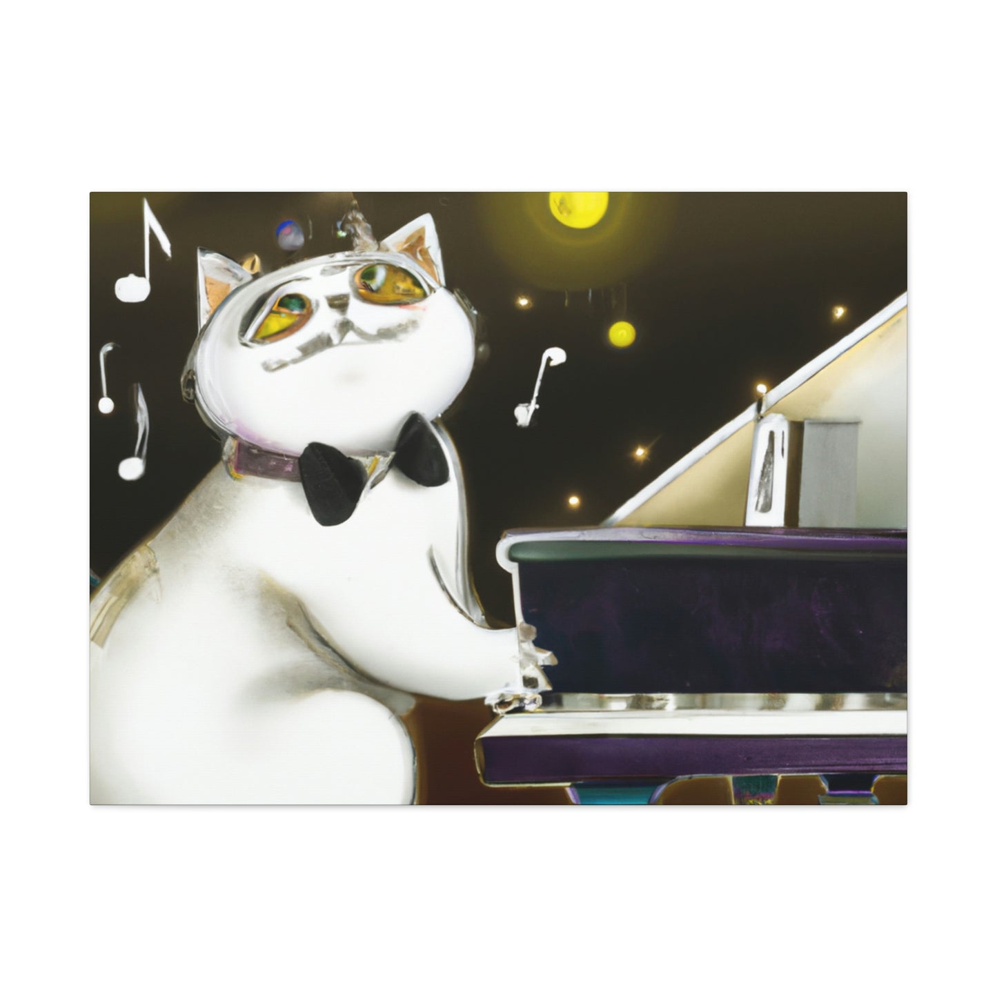 "The Magical Musician: A Cat's Tale" - The Alien Canva