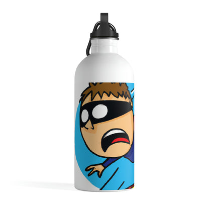 The Terrified Winged Wonder - The Alien Stainless Steel Water Bottle