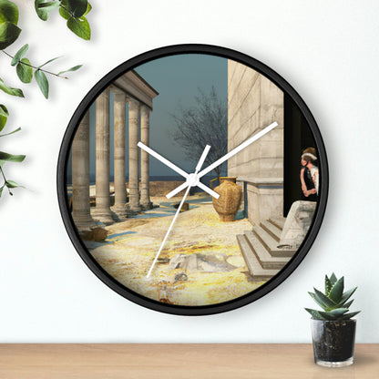 "Lost in Ancient Greece" - The Alien Wall Clock