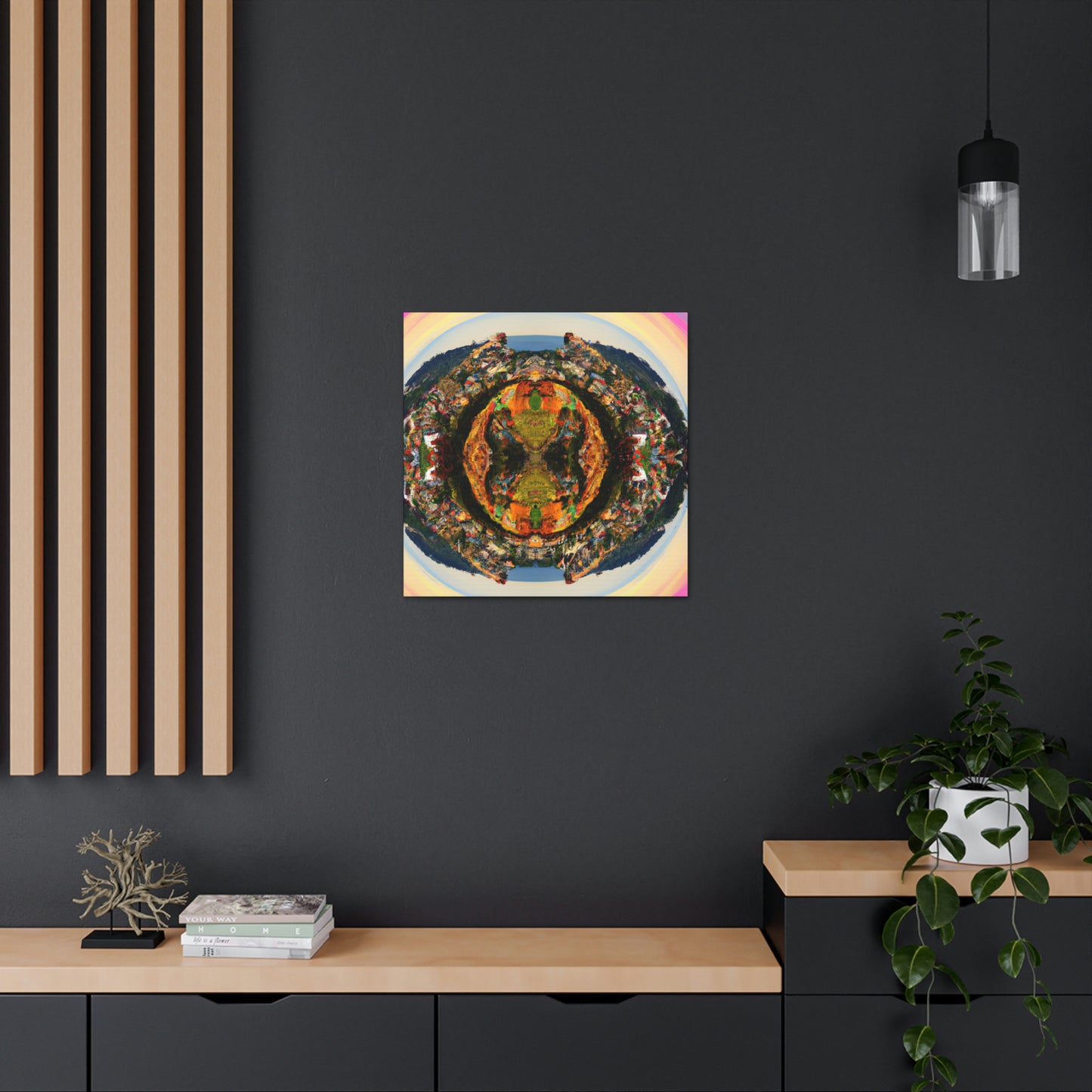 "Der kaleidoskopische Effekt" - The Alien Canva