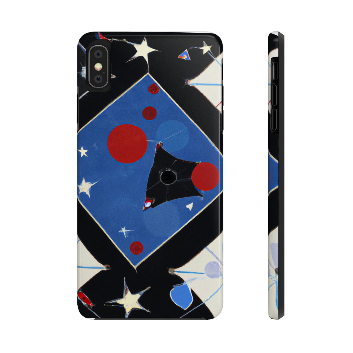 "Kites Illuminating the Starry Sky" - Die Alien Tough Phone Cases