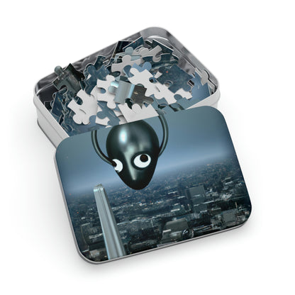 "A Distant Spark: An Alien's Search for Sanctuary in the City." - The Alien Jigsaw Puzzle