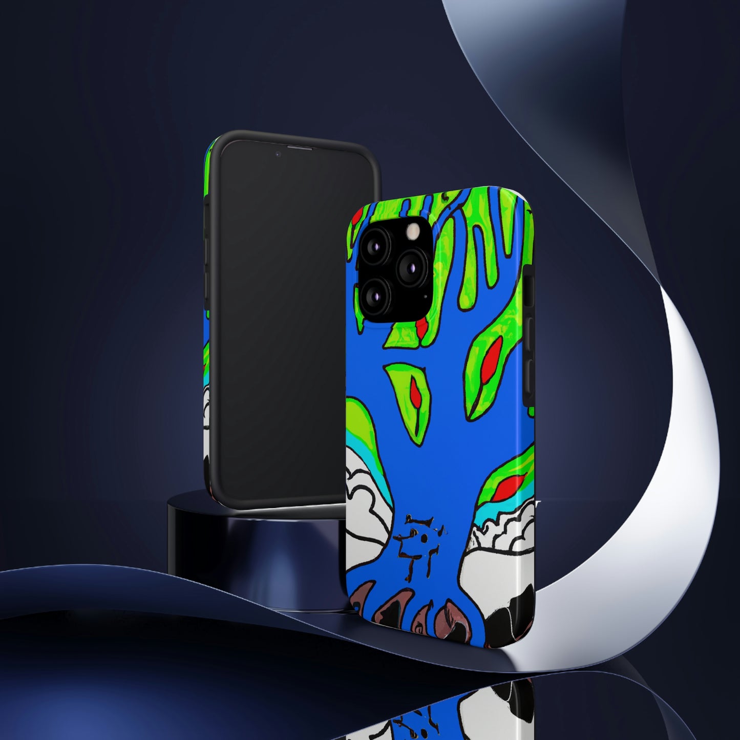 "The Cavernous Everglow" - The Alien Tough Phone Cases