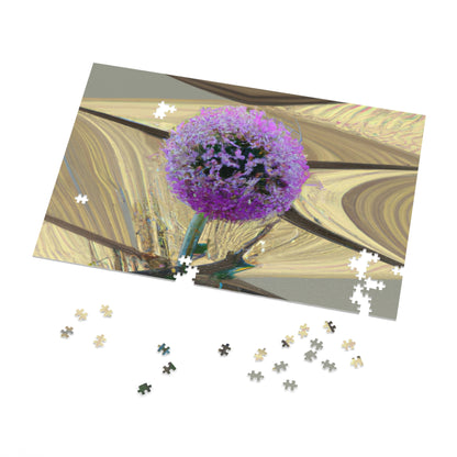 "A Blooming Miracle: Beauty in Chaos" - The Alien Jigsaw Puzzle