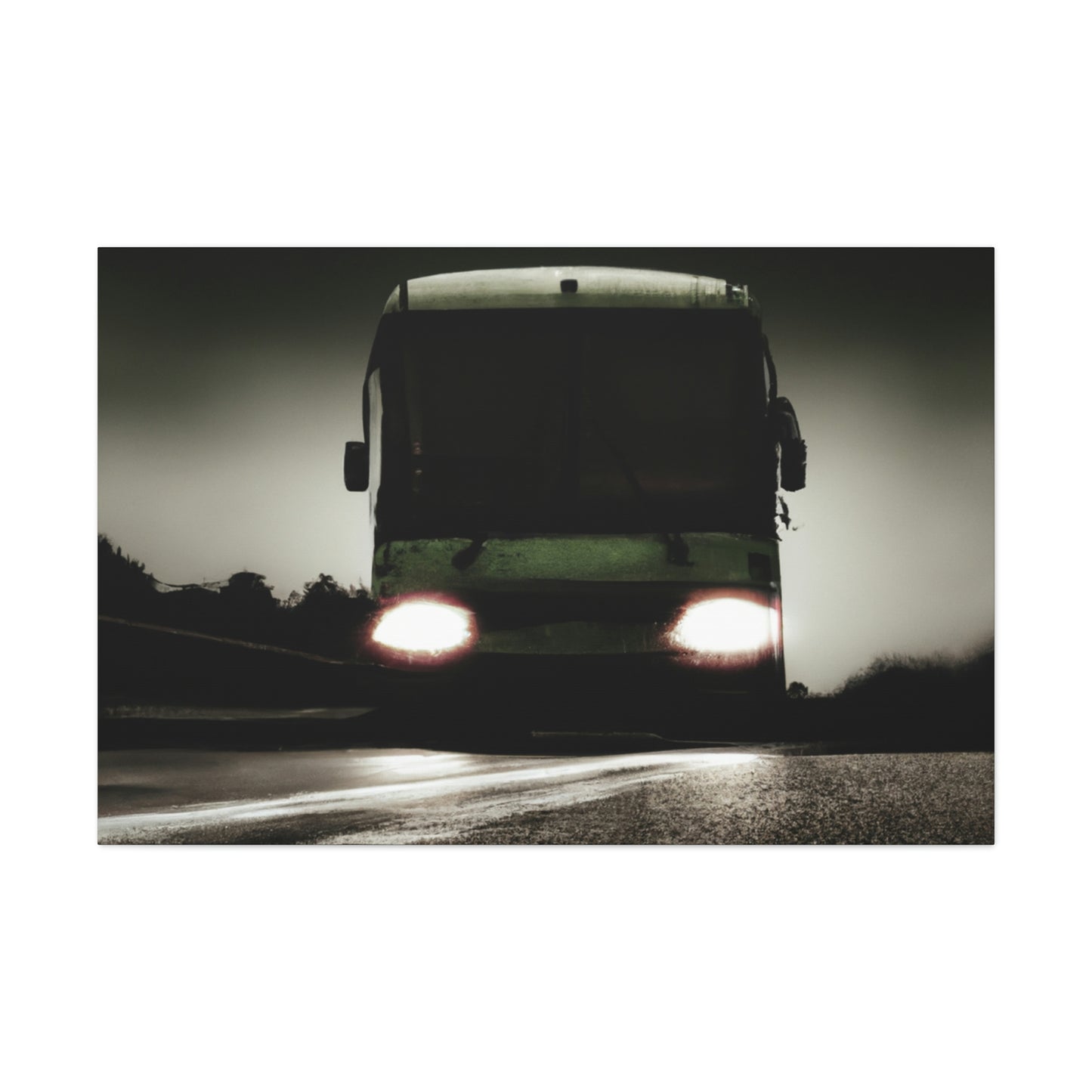 "Spuk um Mitternacht im Bus" - The Alien Canva