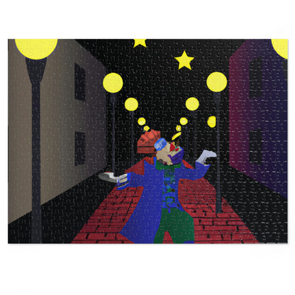 "Alley Star Juggler" - The Alien Jigsaw Puzzle