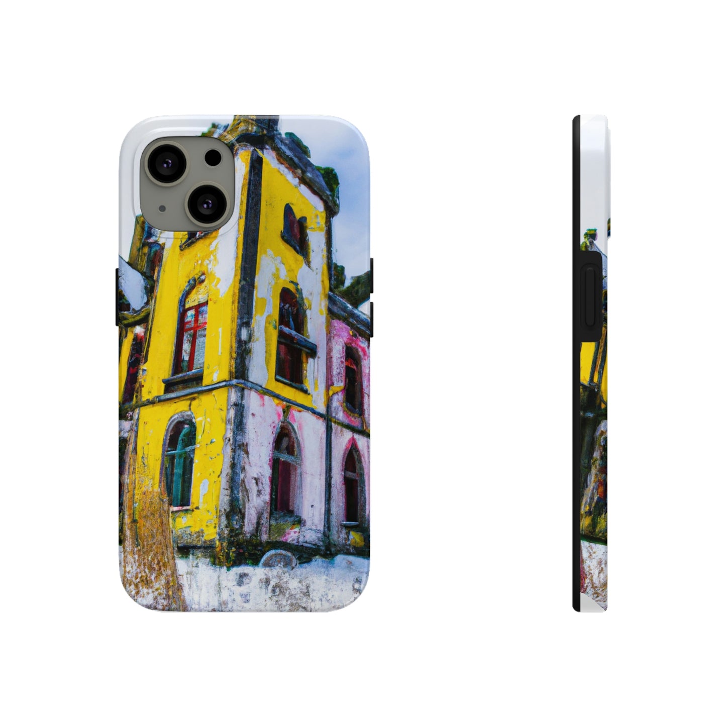 "Schloss aus Schnee und Schatten" - Die Alien Tough Phone Cases